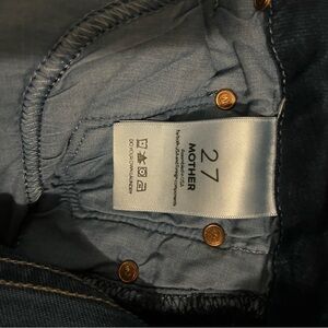 MOTHER Dark Wash Denim Jeans